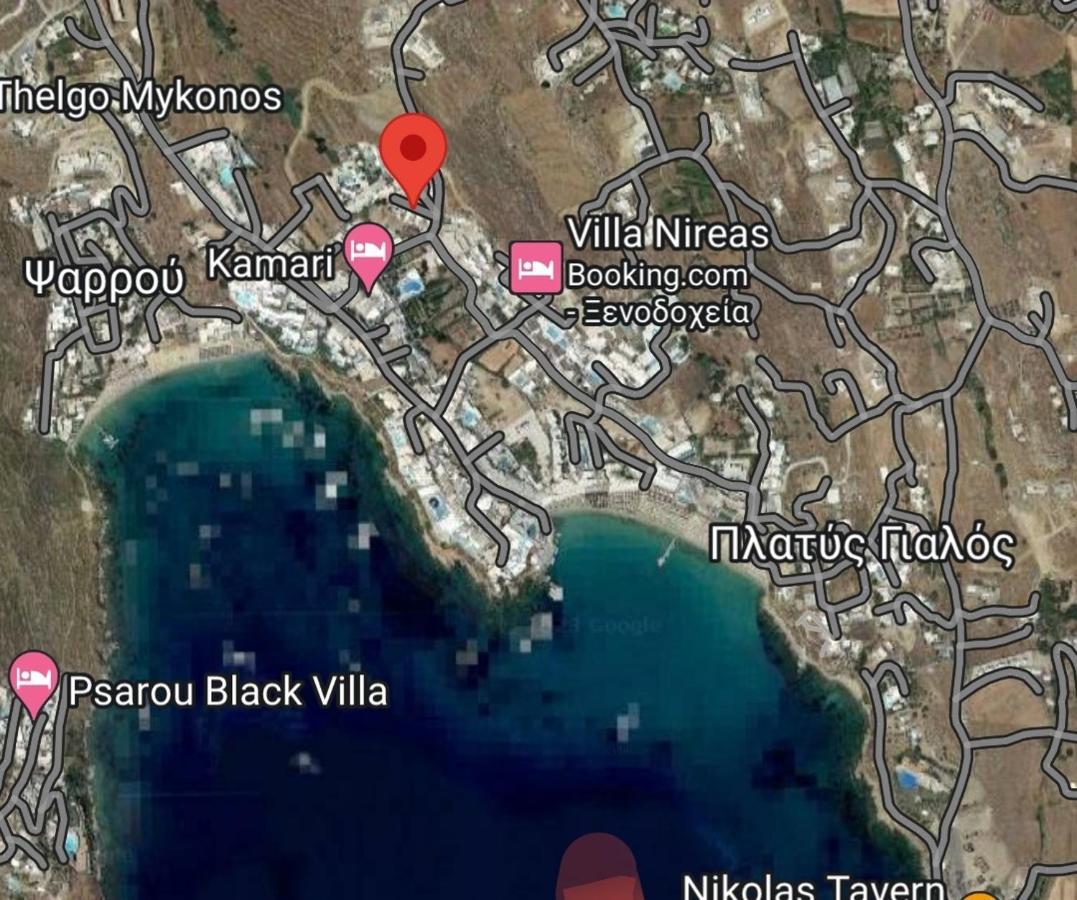 La Playa Studio Mykonos Platys Gialos (Mykonos) Exterior foto